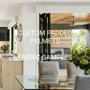 Custom Padded Pelmets Fabric Samples
