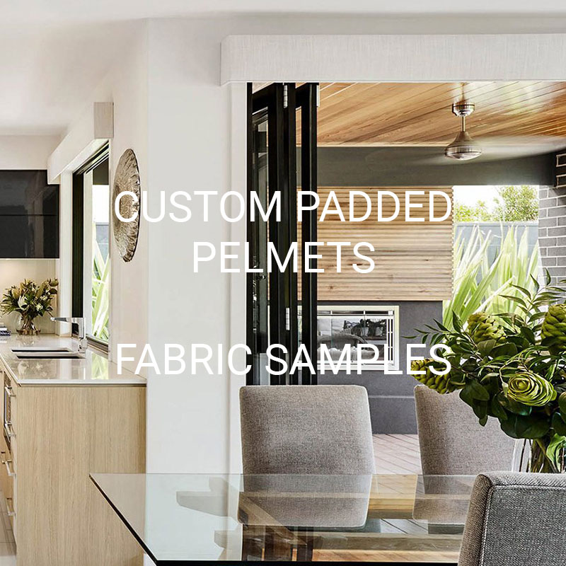 Custom Padded Pelmets Fabric Samples