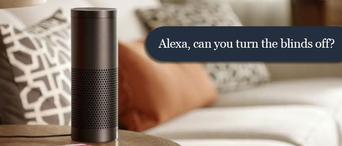 alexa google home motorised roller blinds blinds voice control
