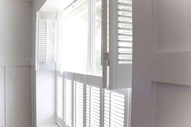 double hung shutters