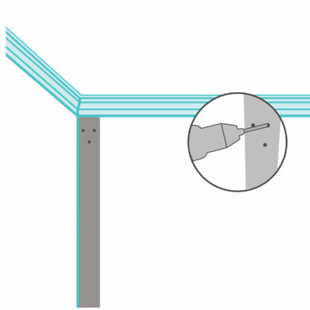 Double Curtain Face install-08