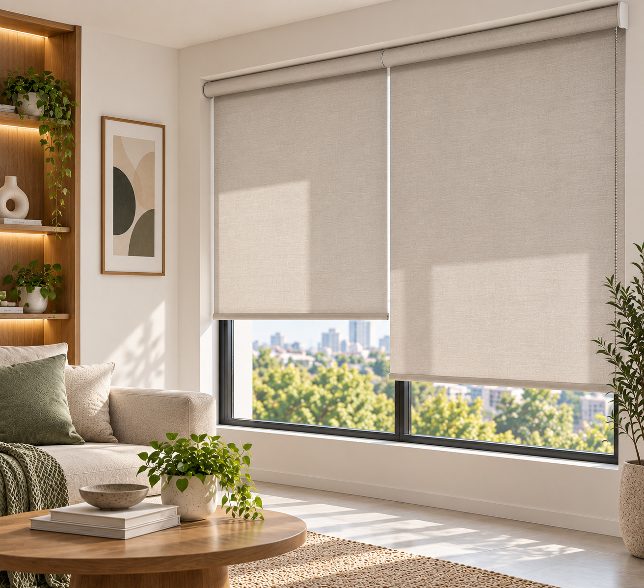 Modern window blind image
