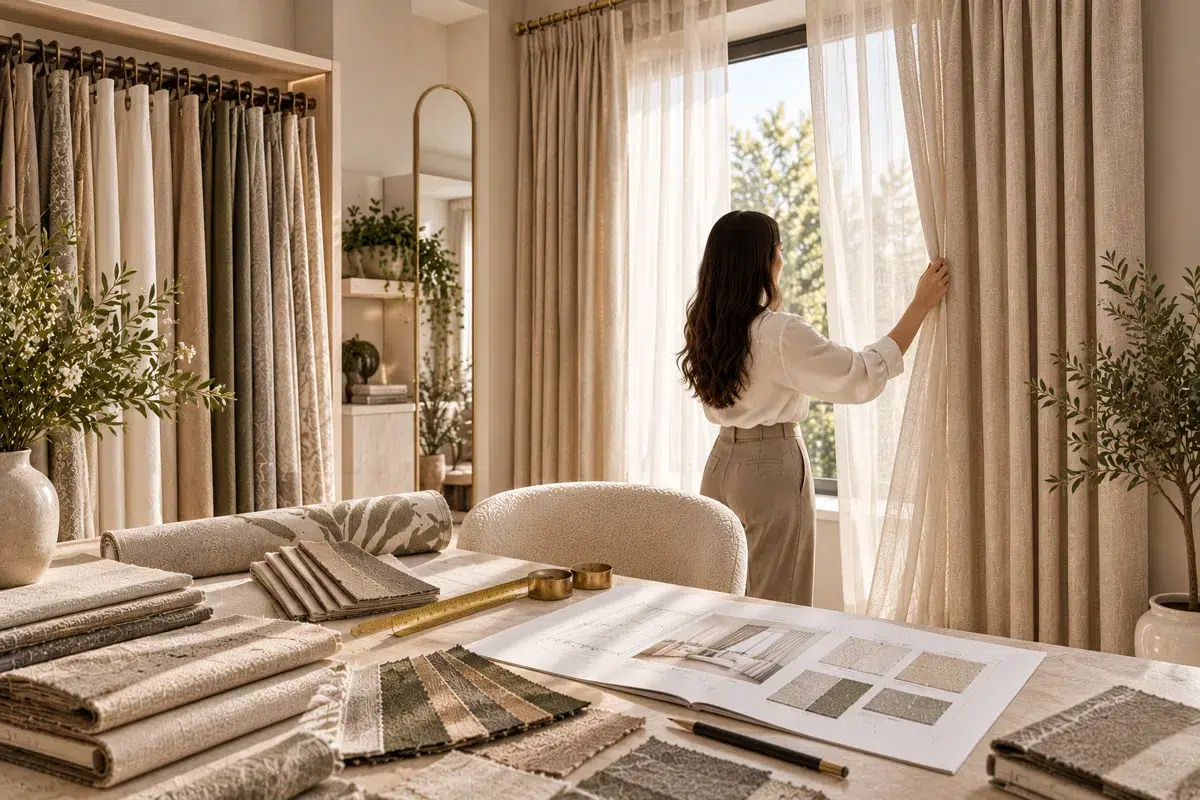 Style & Personalisation of Made-to-Measure and Off-the-Shelf Curtains and Blinds