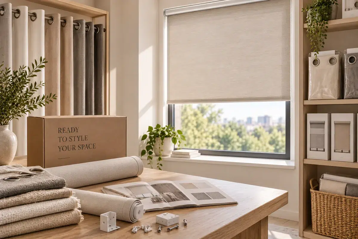 Off-the-Shelf Curtains & Blinds